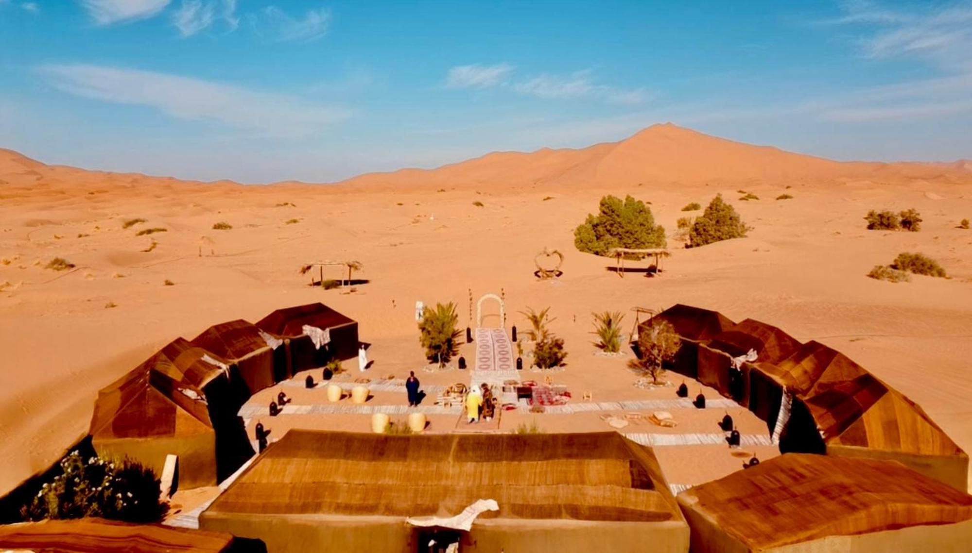 Merzouga Nomadic Luxury Camp ภายนอก รูปภาพ